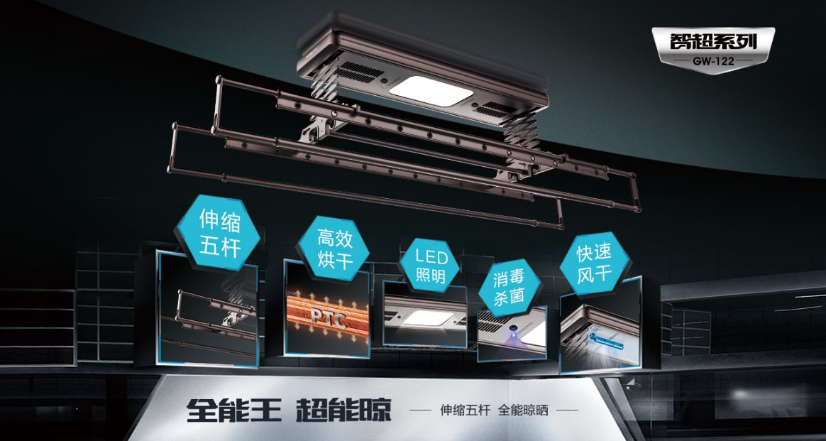 性價比最高的晾衣機？好太太智能晾衣機122系列太強了叭